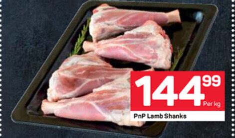 PnP Lamb Shanks Offer At Pick N Pay