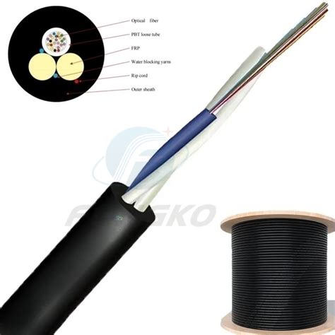 Mini Adss Fiber Optic Cable Asu Gyffy Fibra Optical Cable Self