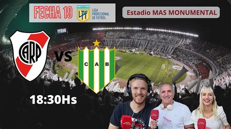 🔴en Vivo🔴 River Vs Banfield Fecha 19🔴 Lpf Equipo Millonario Desde