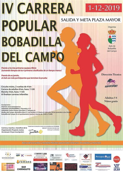 RockTheSport 4ª CARRERA POPULAR BOBADILLA DEL CAMPO 2019