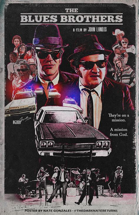 Blues Brothers Movie Poster