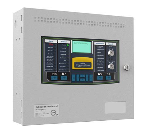 Kentec Sigma Zxt Extinguishant Control Panel Standard Enclosure A