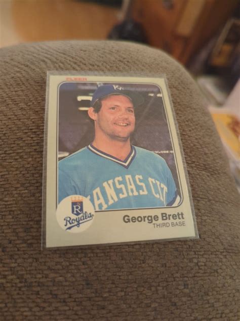 1983 Fleer 108 George Brett EBay