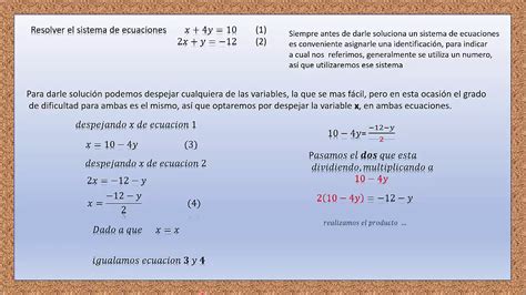 MATEMÁTICAS I ecuaciones simultaneas por igualación YouTube