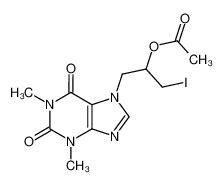 7 2 Acetoxi 3 Yodo Propil 1 3 Dimetil 3 7 Dihidro Purina 2 6 Diona