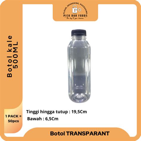 Jual Botol Kale Ml Kick Ml Botol Jus Botol Pet Botol