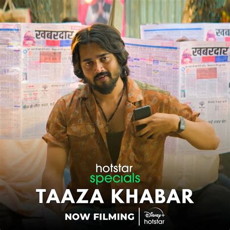 Taaza Khabar Hotstar Web Series Story Cast Real Name Wiki Release