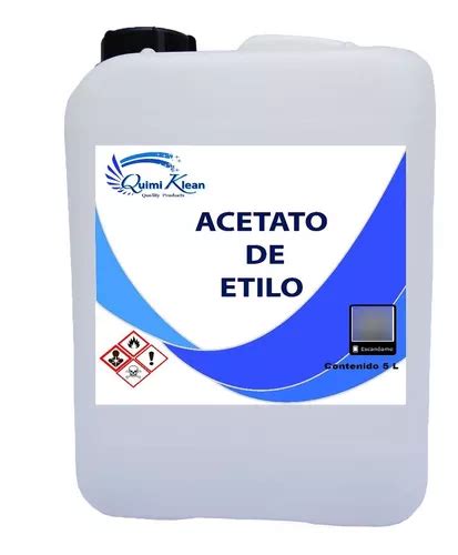 Acetato De Etilo Litros Marca Quimiklean Env O Gratis Meses Sin Inter S