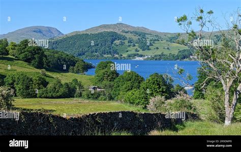 Lake District Landscape Around Ambleside Windemere And Grasmere The