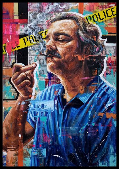 Pablo Escobar Painting