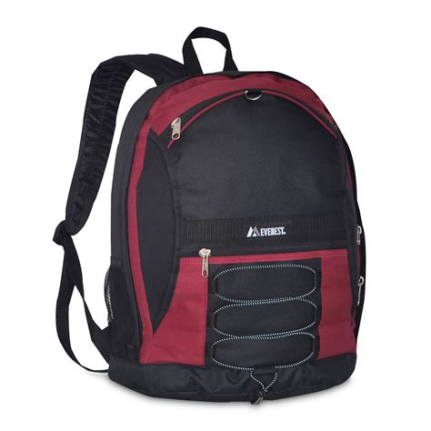 Two-Tone Backpack w/ Mesh Pockets | Everest bag