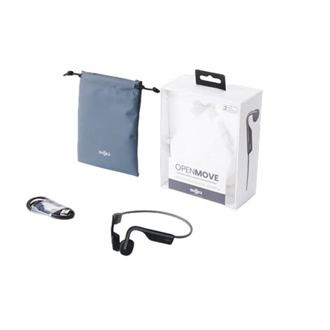 Shokz Openmove Wireless Open Ear Headphones Slate Gray S Gy Jb