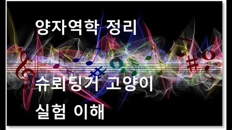 양자역학 슈뢰딩거의 고양이 YouTube