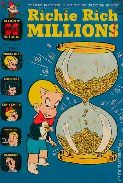 Richie Rich Millions 22 Published December 1969 Key