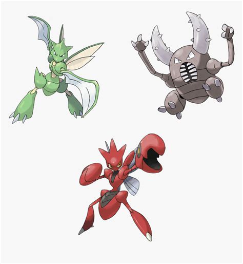 Scyther Evolution Chart