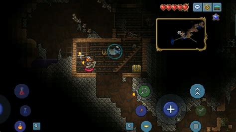 Pasando TERRARIA desde CERO Habitación secreta y cofre dorado Ep 3