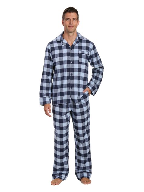 Mens 100% Cotton Flannel Pajama Set – Noble Mount