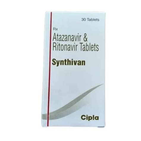 Synthivan Atazanavir And Ritonavir Tablets At Best Price In Aurangabad