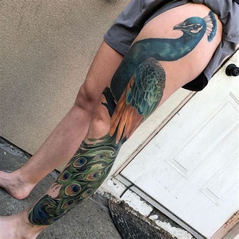 Top 50 Best Peacock Tattoos 2022 Inspiration Guide Peacock Tattoo