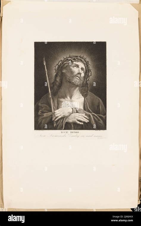 Ecce Homo After A Painting By Guido Reni Huquier Jacques Gabriel