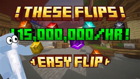 These Flips Make M Hr Bazaar Flipping Hypixel Skyblock Youtube