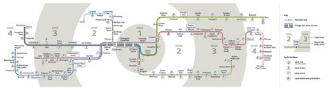 Manchester Tram Zones Map