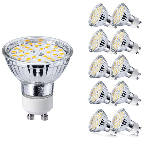 Gu10 Led Lampe 5w Warmweiß 3000k 230v Led Leuchtmittel 450 Lumen