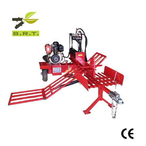 50t Ce Forestry Machinery Automatic Electric Start Firewood Processor