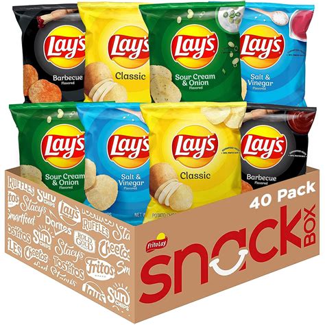 Lay S Potato Chips Variety Pack Snack Chips Oz Bags Count