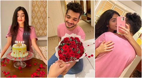 Munawar Faruqui Celebrates Girlfriend Nazilas Birthday See Photos