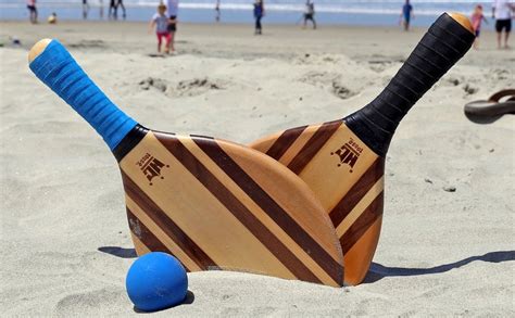 This Wood Paddle Ball Set is a Step Up from the Plastic One You’re Used To