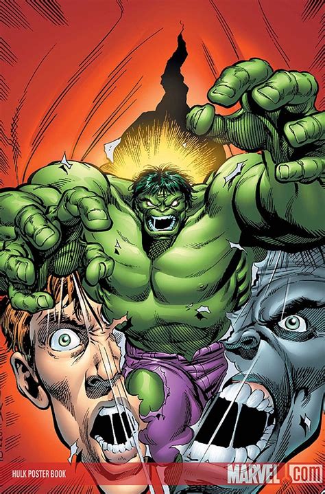 Hulk Poster Book Comic Issues Marvel