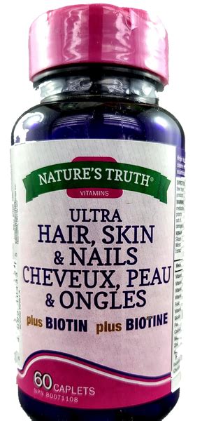 Natures Truth Ultra Hair Skin And Nails 60s Queensborough Community