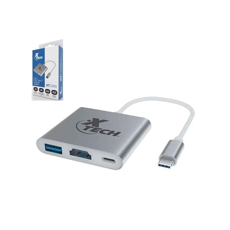 Xtech Adaptador Multipuerto Usb Tipo C En Awg Usb Cm