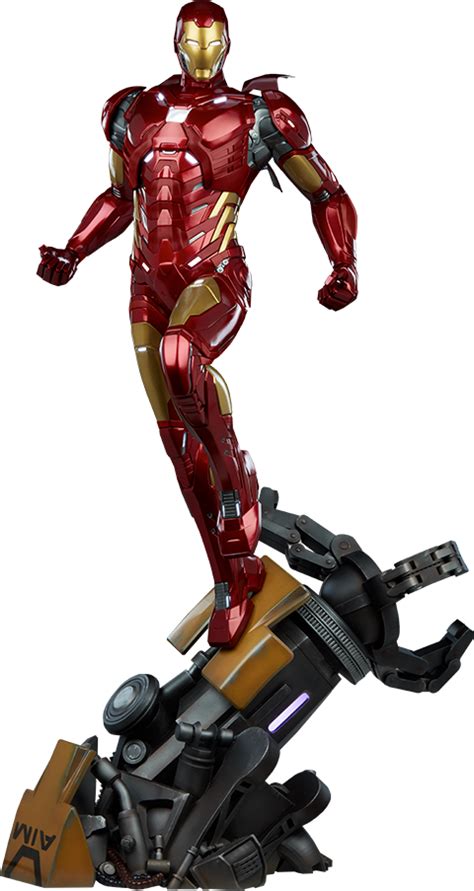 Marvel Avengers Iron Man Statue 1 3 Scale Pcs Sideshow 2 Brown Box Limited 150 Ebay