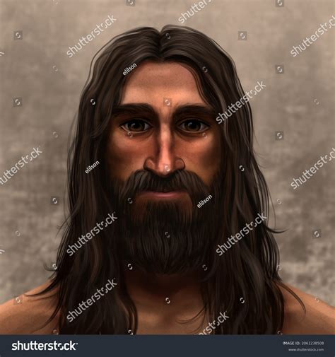 Ilustration Jesus Christ Holy Shroud Stock Illustration 2061238508 ...