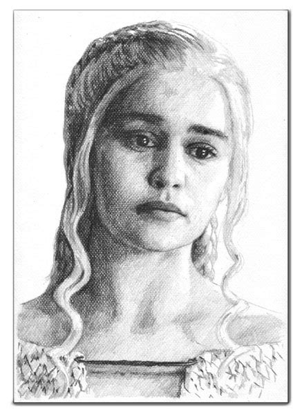 Emilia Clarke Daenerys By Pawelta2 On Deviantart