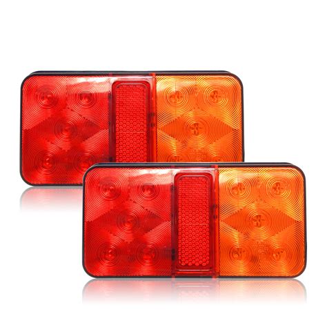 V W Led Truck Tail Light Trailer Forklift Brake Light Trucklighat