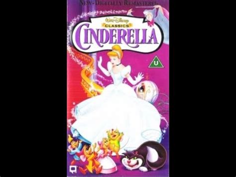 Opening To Cinderella UK VHS 1997 YouTube