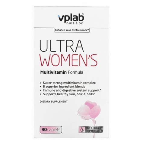 Vplab Ultra Women S Multivitamin Formula 90 Caplets