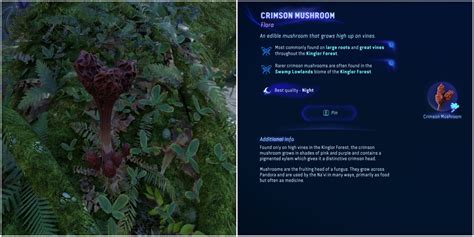 Avatar Frontiers Of Pandora Where To Find Crimson Mushroom