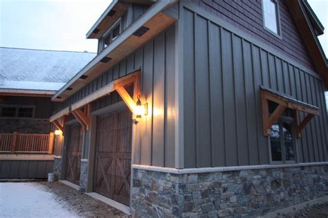 Anderson Timber Frame Exterior Milwaukee By Ruebl Builders Llc