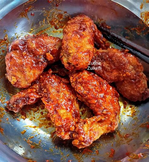 Ayam Goreng Pedas Ala Korea Bersalut Cheese Snek Ringkas Buat Seisi