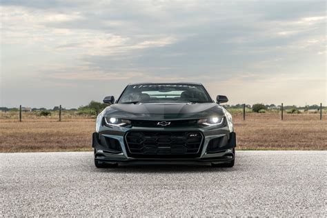 Hennesseys 1000 Hp Exorcist Camaro Zl1 Final Edition Poses A Bold