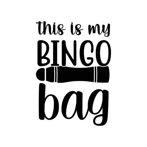 Bingo Bag SVG