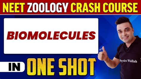 Biomolecules In 1 Shot All Concepts Tricks And Pyqs Neet Crash