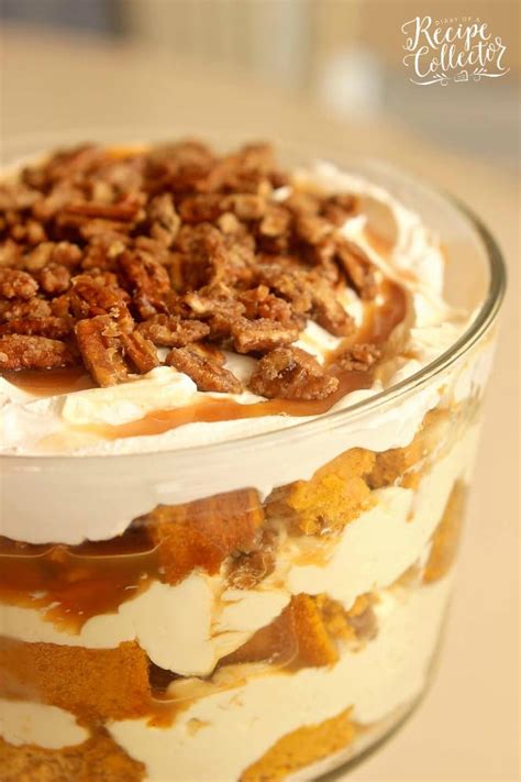 Pumpkin Praline Trifle Diary Of A Recipe Collector