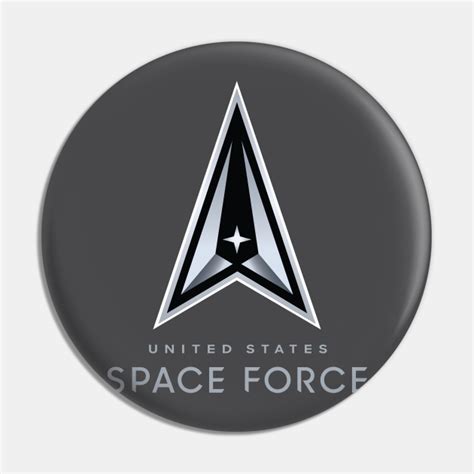 Space Force Official Logo Black White Version Space Force Logo