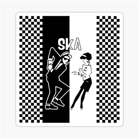 "Ska Dance" Sticker by stoopiditees | Redbubble