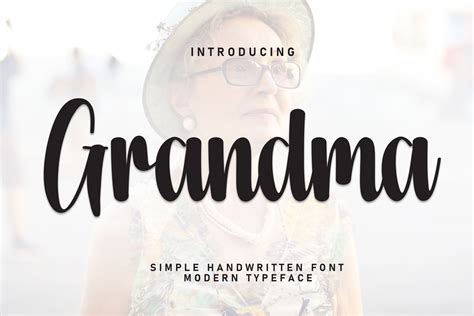 Grandma Font By Roronoa Zorospd · Creative Fabrica